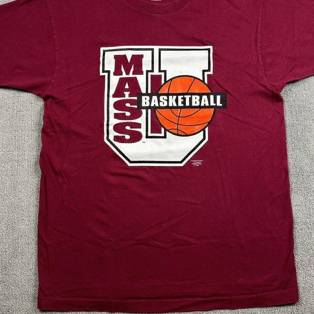 Umass Amherst Basketball 90s Retro College Fan Unisex T-Shirt